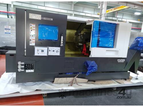 Hyundai-WIA HD3100SYA Slant Bed Y-Axis CNC Lathe w Sub Spindle - In Stock, 4-6 Weeks Delivery
