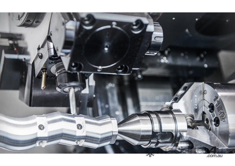 Hyundai-WIA HD3100SYA Slant Bed Y-Axis CNC Lathe w Sub Spindle - In Stock, 4-6 Weeks Delivery