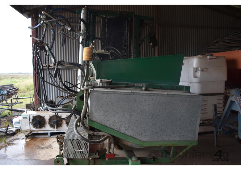 caption *Modified* Macadamia Harvester With Sweeper, Blower & Dehusker - Excellent Machine!