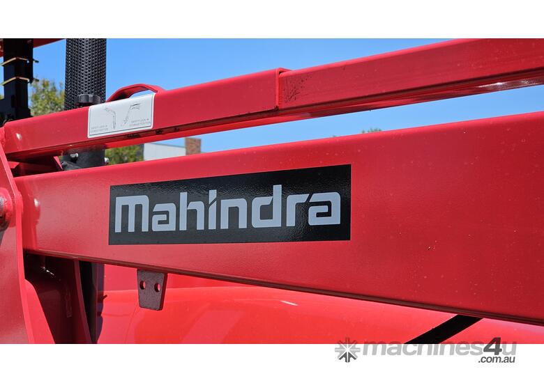 caption 2024 Mahindra 92HP 4WD Tractor with Loader – Ideal for Farm & Heavy Lifting