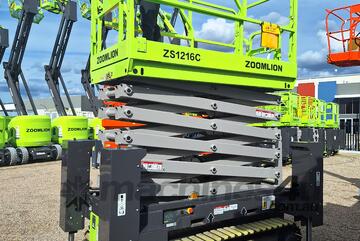 Brand   Zoomlion 38ft Electric Tracked Scissor Lift - ZS1216C