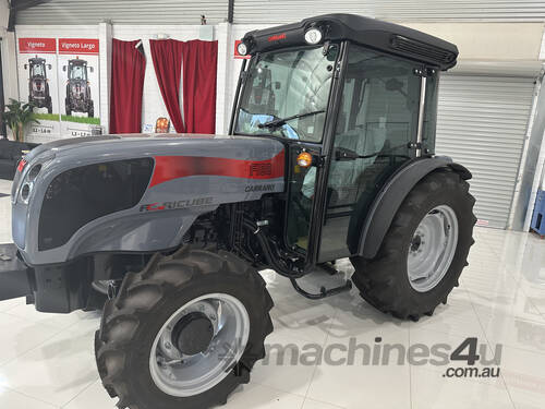 caption Vineyard Tractor - FPT 4cyl 100hp Engine, Power Reverse Transmission, 24+12 Hydraulic Hi-Lo, ROPS