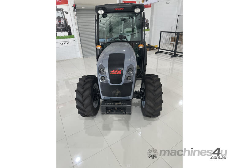 caption Vineyard Tractor - FPT 4cyl 100hp Engine, Power Reverse Transmission, 24+12 Hydraulic Hi-Lo, ROPS