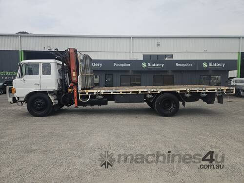 1985 Hino Econo FF  4x2 Flat Top Crane Truck (Diesel) (Manual)