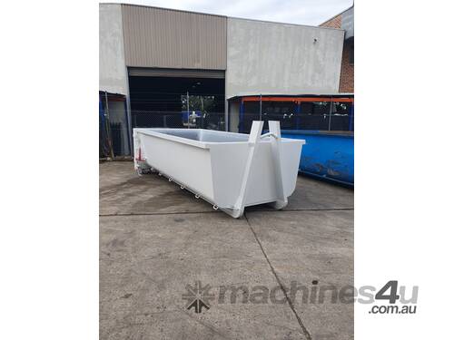 caption 15 Cubic Meter Standard Duty Tapered Hook Lift Bin - Heavy Duty!