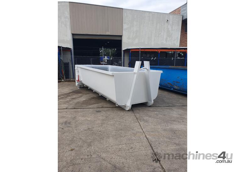 caption 15 Cubic Meter Standard Duty Tapered Hook Lift Bin - Heavy Duty!