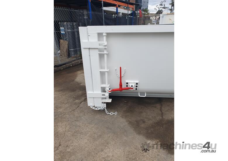 caption 15 Cubic Meter Standard Duty Tapered Hook Lift Bin - Heavy Duty!