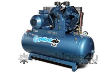 K60 Air Compressor, 3 phase, 15hp, 500ltr rec, MEPS appd electric motor, Aust built