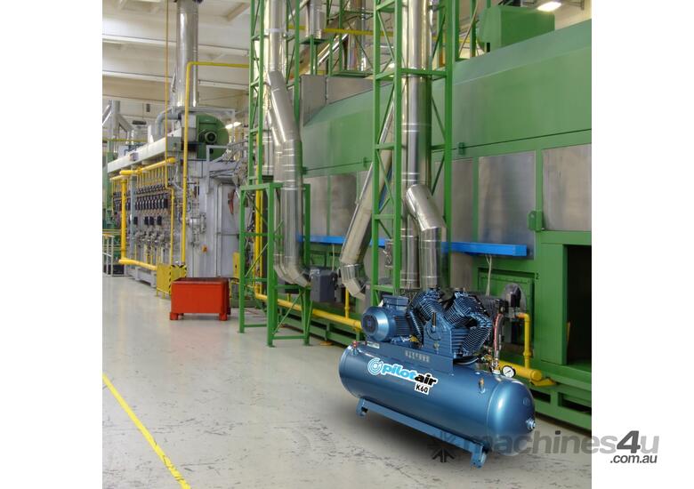 K60 Air Compressor, 3 phase, 15hp, 500ltr rec, MEPS appd electric motor, Aust built
