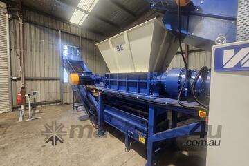 30kw + 30kw Dual Shaft Shredder