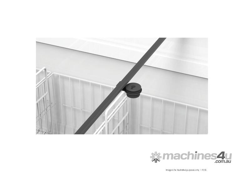 Thermaster Heavy Duty Supermarket Glass Sliding Lid Freezers 386L - SD-406K