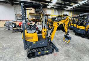 MXG XE10P Mini Excavator(1ton) Diesel Koop Engine Swing Boom,side joystick,extendable track width