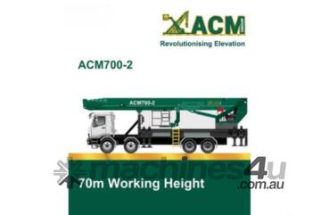 ACM700 | 70M EWP Mounted on a Astra 8x8 Off-Road Truck | 600kg cap | 36m Outreach ACM700 | 70M EWP Mounted on a Astra 8x8 Off-Road Truck | 600kg cap | 36m Outreach
