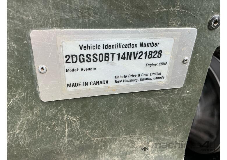 caption Argo Avenger ATV