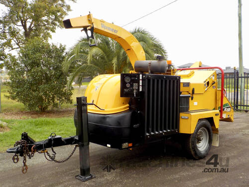 caption Vermeer BC1500 Wood Chipper Forestry Equipment