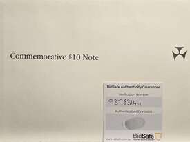 AA' PREFIX FIRST POLYMER $10 BANKNOTE  - picture2' - Click to enlarge