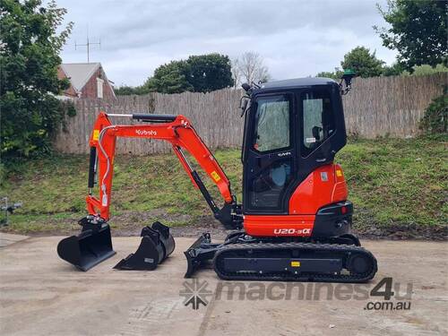 caption 2024 KUBOTA U20-3A