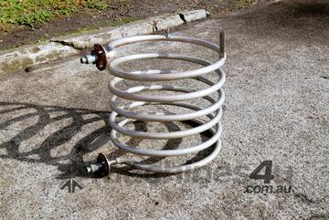 Stainless Steel Heat Exchanger Coil - 600mm diameter