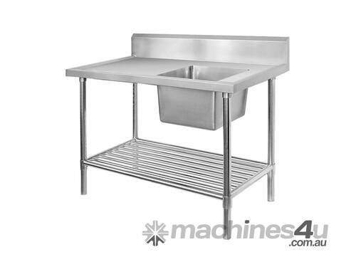 caption 2Nds: Modular System Single Right Sink Bench With Pot Undershelf Ssb6 1200R/A Nsw1993