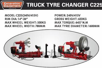 EXEQ Truck Tyre Changer - 240v