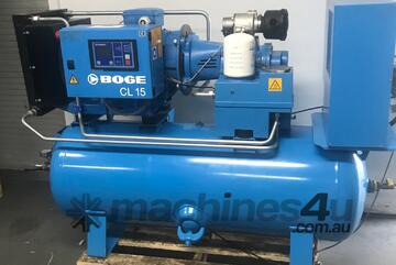 BOGE C15L As new fully serviced fully featured screw compressor BOGE C15L As new fully serviced fully featured screw compressor