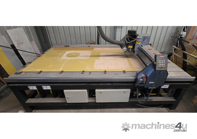 2006 MultiCAM CNC Routing machine Model 11S complete with dust extraction unit, Cutters and Tools
