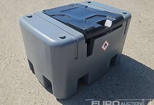 Unused Combo 400 Litre Diesel Tank, 12 Volt Pump, Triggered Nozzle & Hose