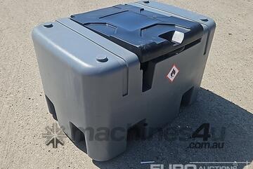 Unused Combo 400 Litre Diesel Tank, 12 Volt Pump, Triggered Nozzle & Hose