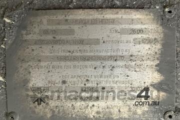 2013 Hercules HEDT-3 Tri Axle Tipping Dog Trailer