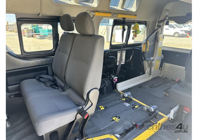 2016 Toyota Hiace  Petrol with Wheelchair Lift