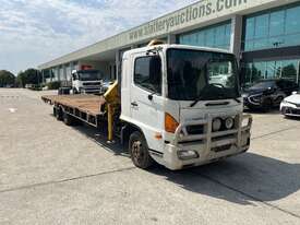2005 Hino FD C  6x2 Tray/Crane Truck - picture0' - Click to enlarge