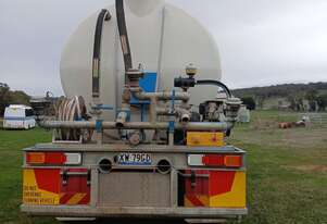 13,000 water tank with Galvanized Chassis, to suit most trucks.