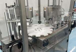 Twin-Head Automatic Rotary Capping Machine Used With Tooling for 70mm, 89mm, 100mm Lids