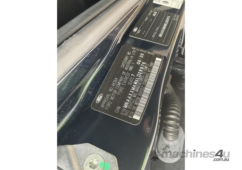 2020 Ford Everest Titanium Diesel