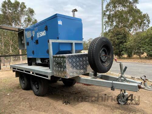 2007 SDMO Mitsubishi Diesel with only 1704 hrs T9KM Series4. SDMO 8.6KVA Mitsubishi Engine Model S3L