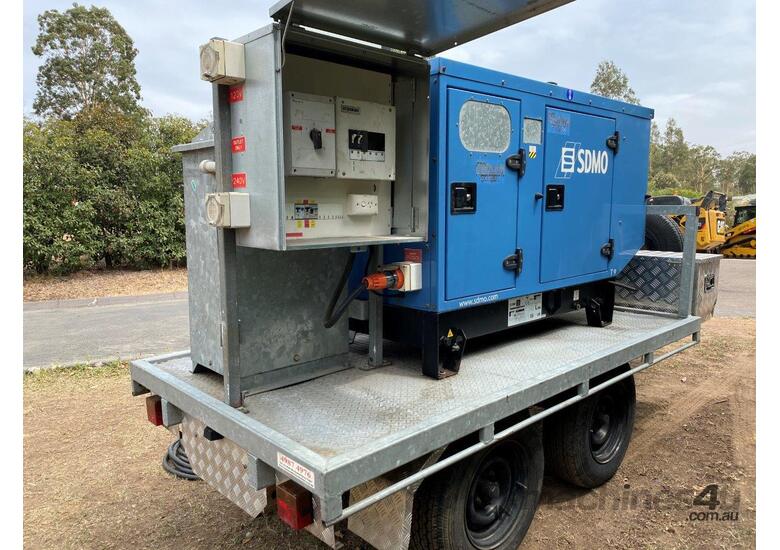 2007 SDMO Mitsubishi Diesel with only 1704 hrs T9KM Series4. SDMO 8.6KVA Mitsubishi Engine Model S3L