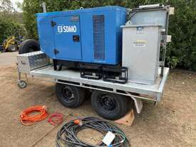 2007 SDMO Mitsubishi Diesel with only 1704 hrs T9KM Series4. SDMO 8.6KVA Mitsubishi Engine Model S3L - picture1' - Click to enlarge