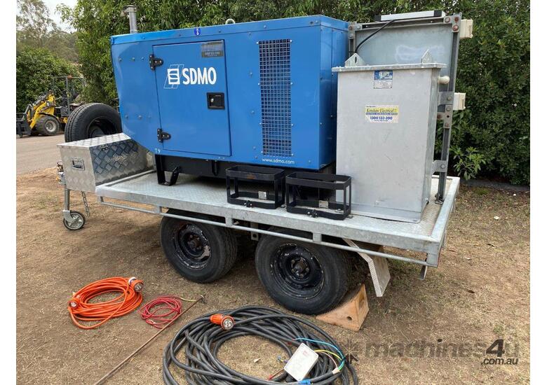 2007 SDMO Mitsubishi Diesel with only 1704 hrs T9KM Series4. SDMO 8.6KVA Mitsubishi Engine Model S3L
