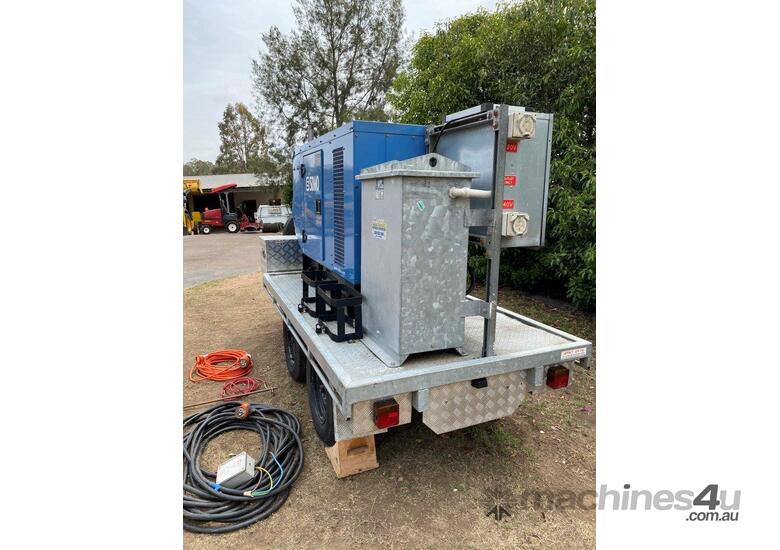 2007 SDMO Mitsubishi Diesel with only 1704 hrs T9KM Series4. SDMO 8.6KVA Mitsubishi Engine Model S3L
