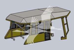 Other BEDROCK KOMATSU CANOPY FOR D155AX-8 BS68