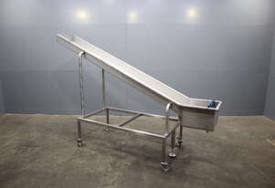 Stainless Steel Slide Chute 415mm Wide