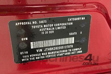 2010 Lexus IS Prestige Sedan Petrol (Auto) (Ex Lease)