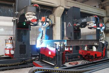 AGEN Robotic Structural Steel Beam Assembly & Welding (RSSA) Trio
