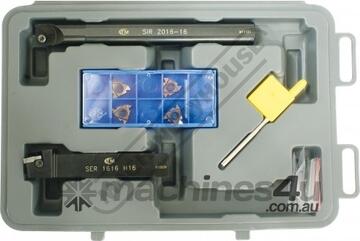 Lathe Threading Tool Kit - Insert Type 16mm Tool Height