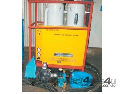 Flux recovery for boom welder