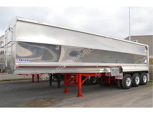 2014 TEFCO CHASSIS TIP ROAD TRAIN LEAD