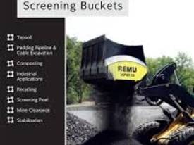 NEW Remu EX80 Screening Bucket - picture1' - Click to enlarge