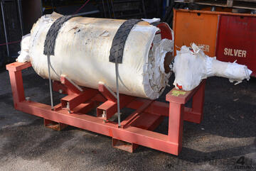 Belt conveyor head drive pulley 650mm x1200mm roller drum and bearings