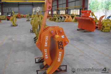 SEC 12-15 tonne Mechanical Grapple ZX120 / ZX135