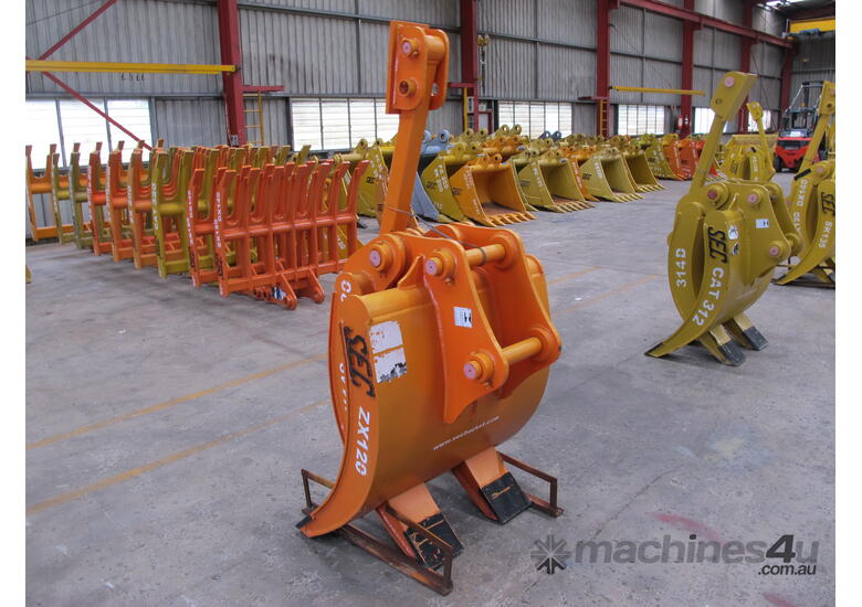 SEC 12-15 tonne Mechanical Grapple ZX120 / ZX135